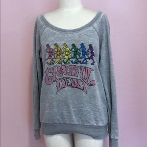 Chaser Grateful Dead Crew Neck Sweater